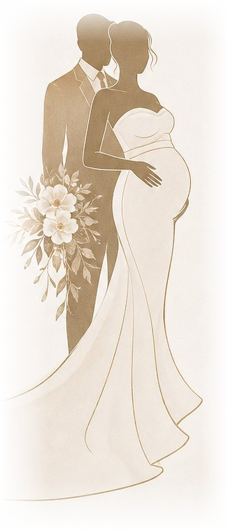 Illustration of the couple